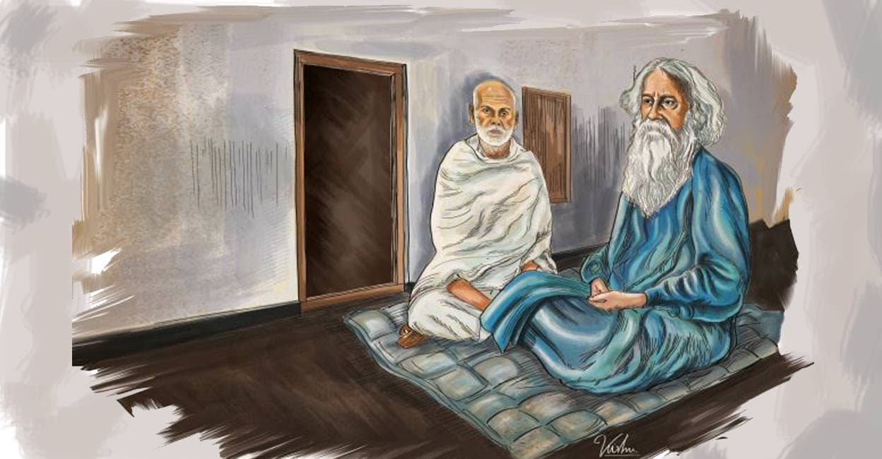 Sree Narayana Guru Rabindranath Tagore