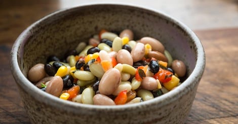 Mixed bean salad 