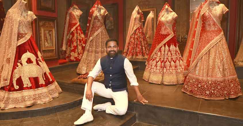New Delhi: Fashion Designer Sabyasachi Mukherjee at his flagship store in New Delhi, on March 1, 2016. (Photo: Amlan Paliwal/IANS) New Delhi: Fashion Designer Sabyasachi Mukherjee at his flagship store in New Delhi, on March 1, 2016. (Photo: Amlan Paliwal/IANS)