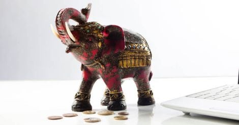 Feng shui elephant