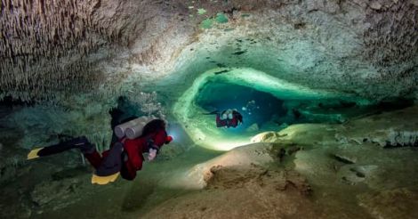 Underwater Cave System Discovered in Mexico