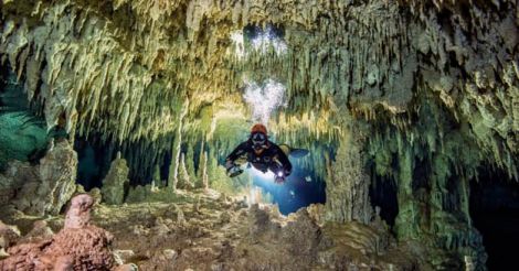 Underwater Cave System Discovered in Mexico