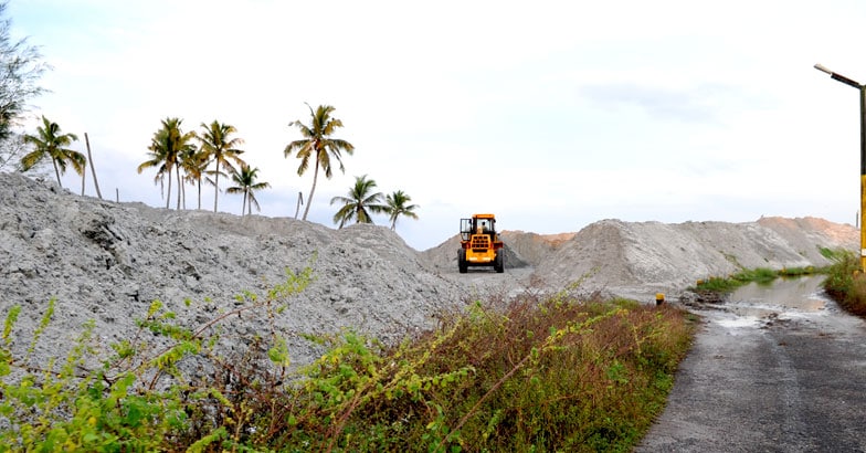 Aalappad sand mining Aalappad sand mining