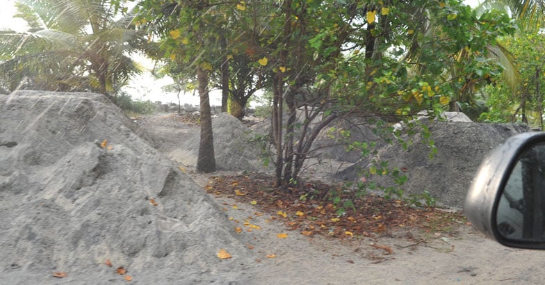 Aalappad sand mining Aalappad sand mining