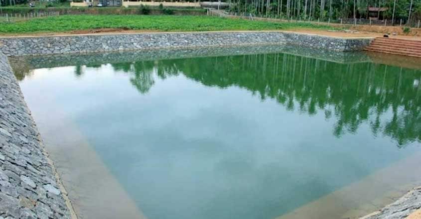 Chennamangallur pond Chennamangallur pond