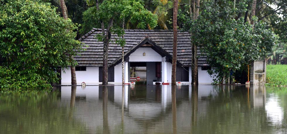 Heavy rains wreak havoc across Kerala Heavy rains wreak havoc across Kerala
