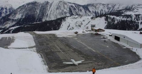 courchevel-International-Airport-in-France