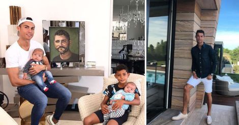 ronaldo-family