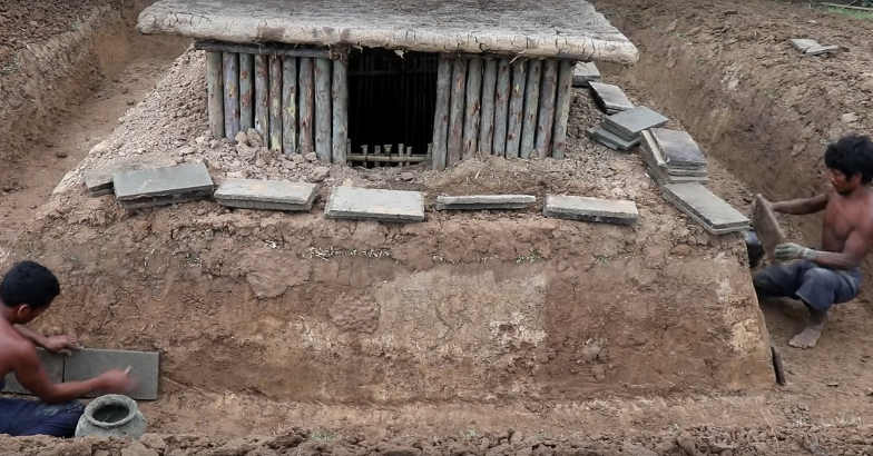 primitive-survival-house-build primitive-survival-house-build