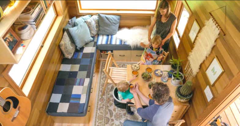 Debt-Free-tiny-house-fimily-interior Debt-Free-tiny-house-fimily-interior