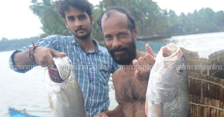ambali-baburaj-and-son-fish-harvest ambali-baburaj-and-son-fish-harvest