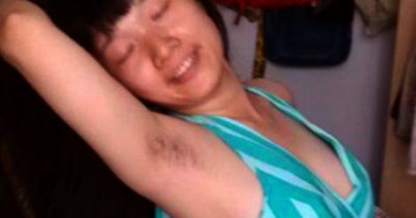 armpit hair competition winner