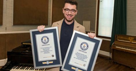 Sam Smith Breaks Two World Records