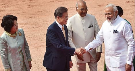 S-Korea-President-meets-Kovind-Modi