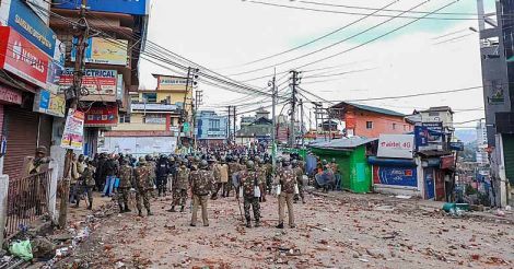 curfew in Shillong