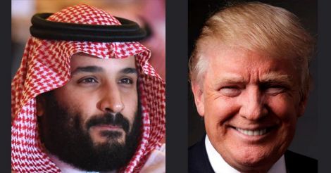Mohammed bin Salman - Donald Trump