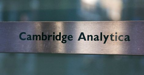 Cambridge Analytica sign