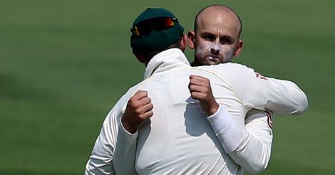 Pakistan Australia Cricket - Nathan Lyon