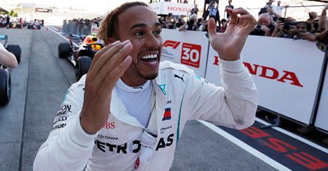 F1 - Japanese Grand Prix -  Lewis Hamilton
