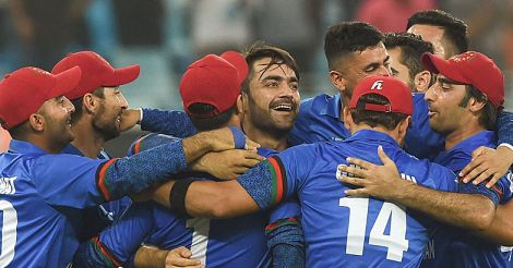 Afghan cricketers