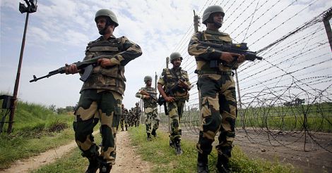 Border Security Force patrolling 