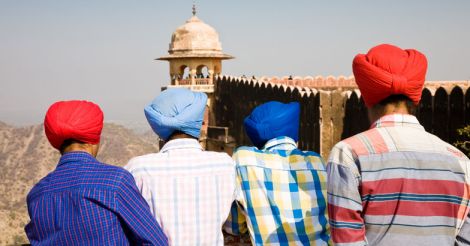 Sikh Man Turban