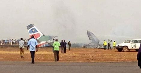 Passenger jet crashes in South Sudan
