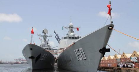 Chinese-warships
