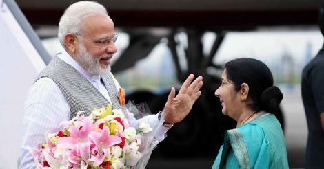 PM Narendra Modi, Sushma Swaraj
