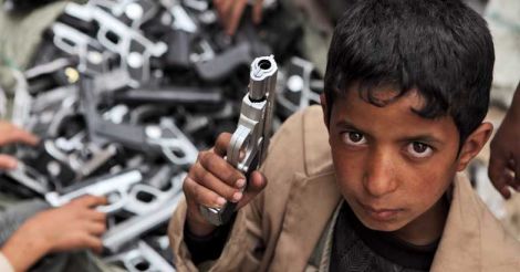child-with-gun-representational-image