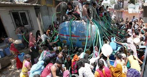 Mumbai-Water-Scarcity--Draught-India