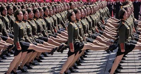 North-KOREA-Military-Parade