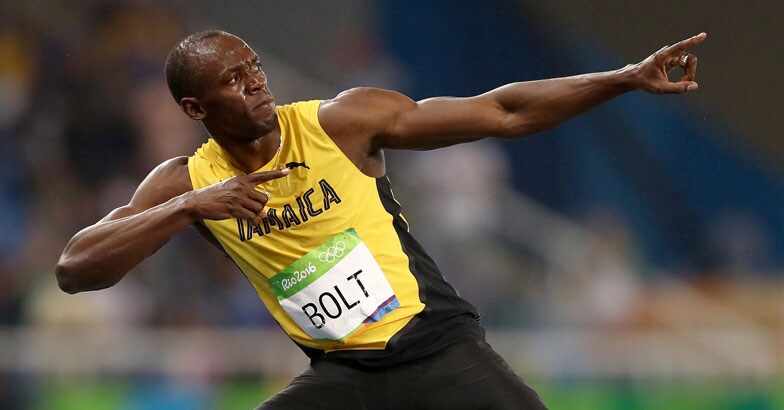 usain bolt spike