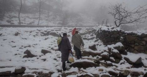 Kashmir Snow Fall