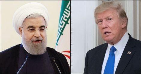 Hassan Rouhani, Donald Trump