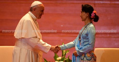Pope Francis at Myanmar