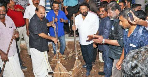 Mohanlal-Cleaning