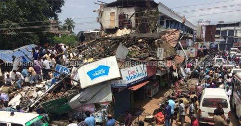 Palakkad building collapsed