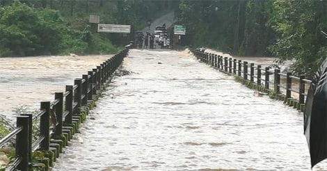 Kannur Rain | Palappuzha bridge