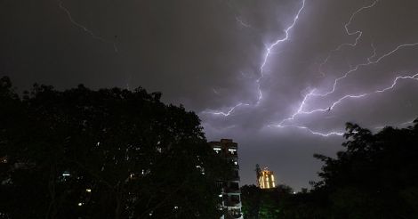 Lightnig, Thunder storm, India