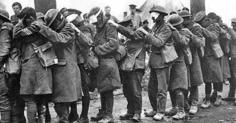 Chemical Weapon WWI Blindness