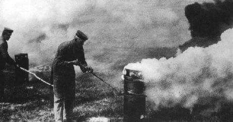 German Gas Attack World War 1