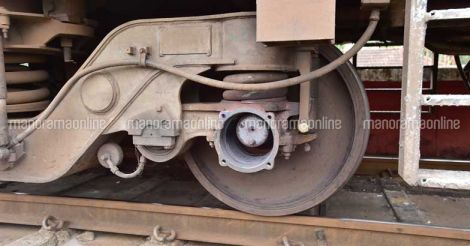 Train Boggie Wheel | TVM Chennai Mail