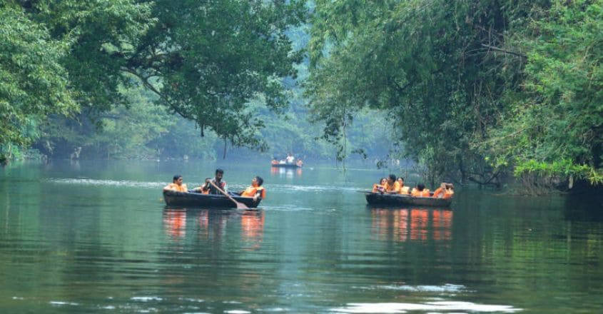 Coracle Rafting at Adavi