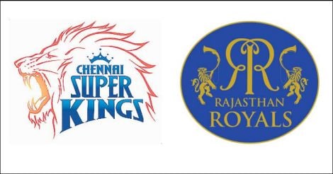 Chennai Super Kings logo, Rajasthan Royals logo