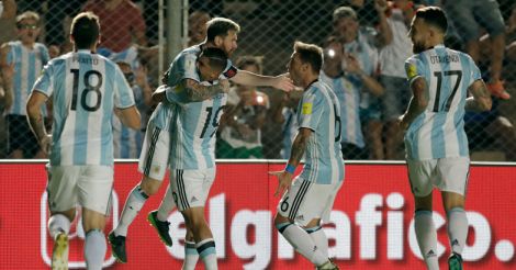 Argentina Colombia Wcup Soccer