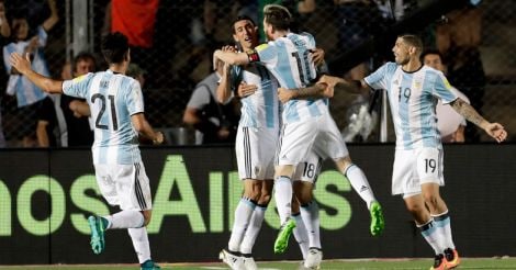 Argentina Colombia WCup Socer