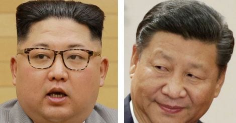 Kim Jong Un - Xi Jinping