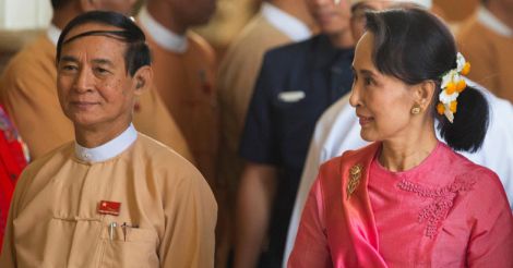 Win Myint, Aung San Suu Kyi