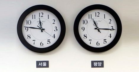 Koreas Time Zone